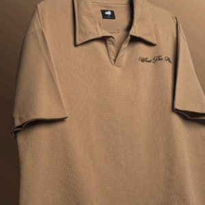 Brown Collar T-shirt