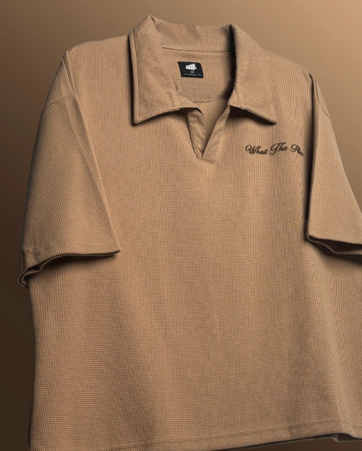 Brown Collar T-shirt